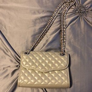 Quilted Gray Rebecca Minkoff Crossbody